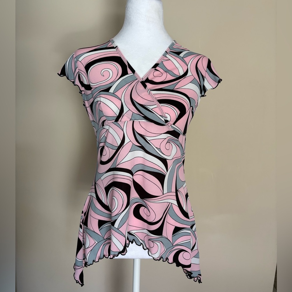 🎾Handkerchief Short Sleeve Blouse